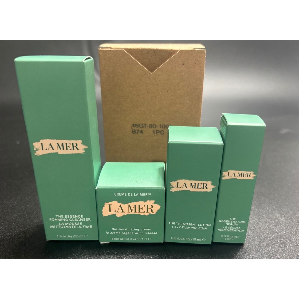 La Mer NEW Skincare 4‎ Piece Set Mini Travel in Box